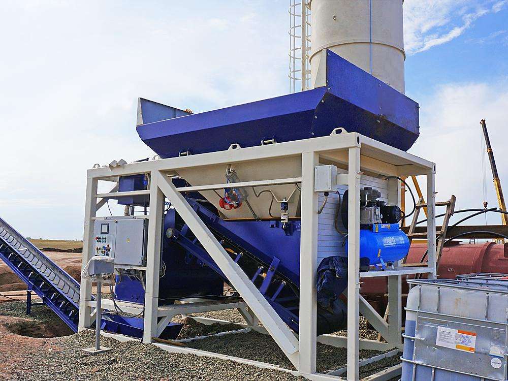 Portable Concrete Plant mobile batching plant
